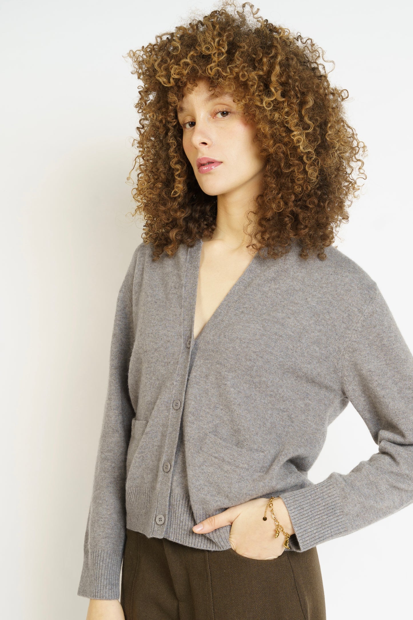 Cardigan FLANELLE - Gris