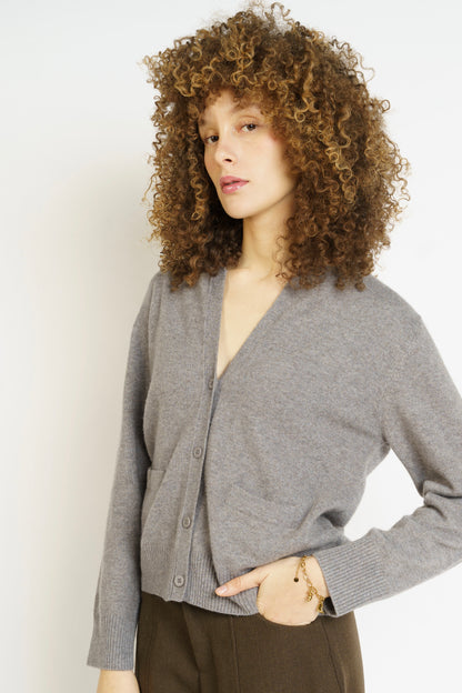 Cardigan FLANELLE - Gris