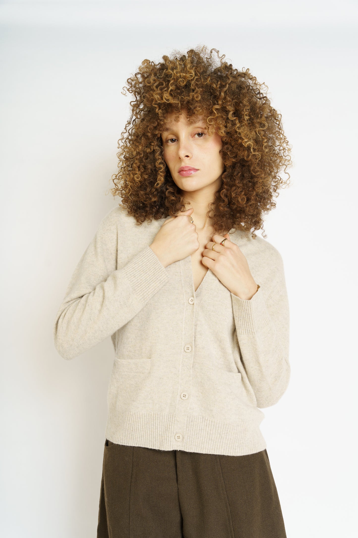 Cardigan FLANELLE - Beige