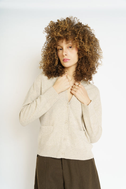 Cardigan FLANELLE - Beige