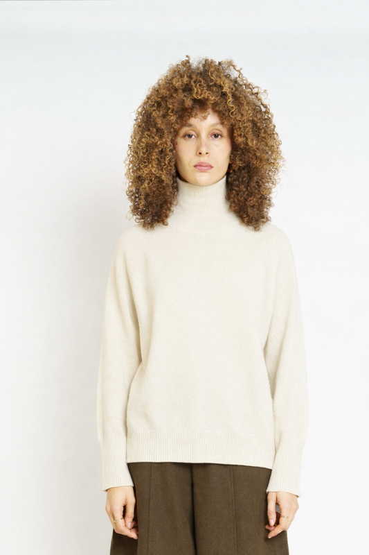 Pull ANEMONE - ivoire