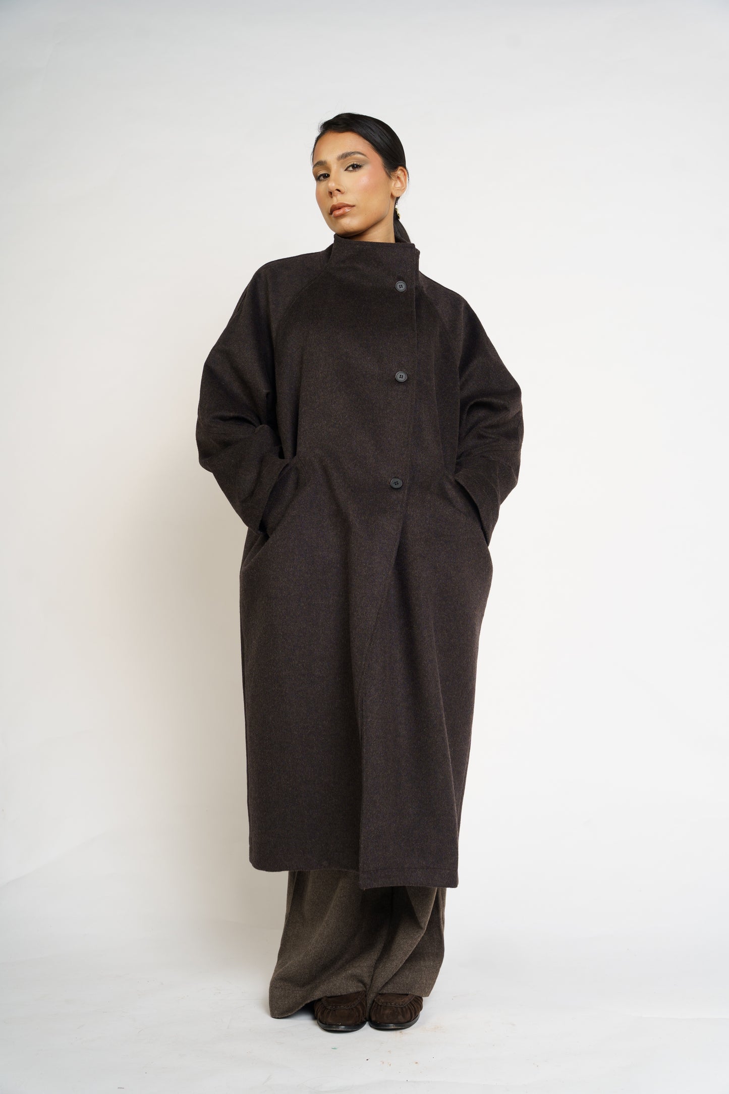 Manteau DAPHNE - Choco